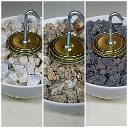 Fogón de Bioetanol de un quemador en cerámica térmica. Costo $650