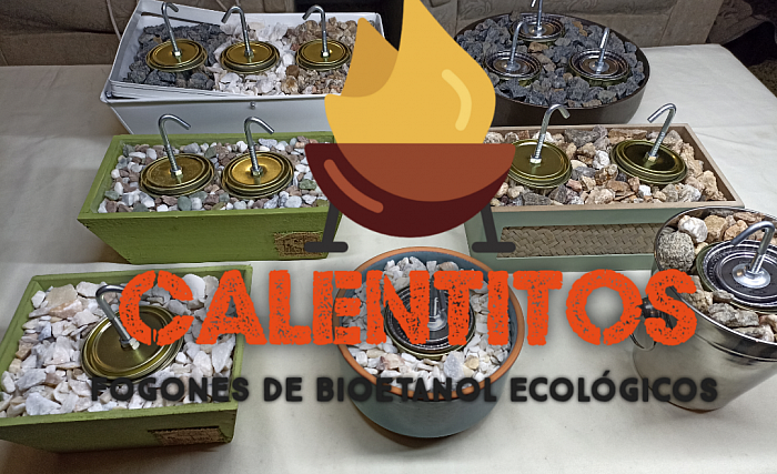 Calentitos Fogones de Bioetanol ecológicos y económicos.